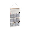 Zeller 14285 Hanging Storage Box Stripes 8 Compartments Cotton /