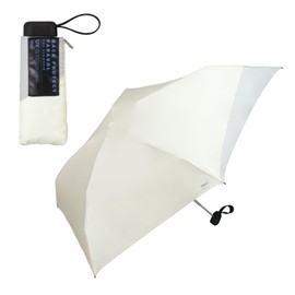 2025 Wpc. Parasol (Wide Spread in the Back) Blackout Back Protection Parasol, Tiny Off x Light Gray <100% Light Blocking/100% UV Reduction, UPF50+/Rain or Shine, Folding Umbrella, For Work or School