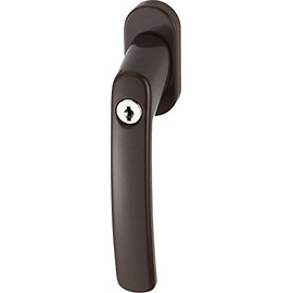 Abus - FG200 B SB 776755 Lockable Window Handle Brown