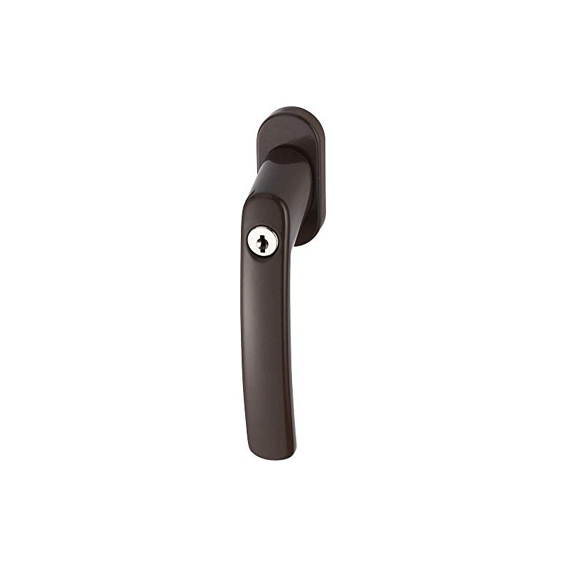 Abus - FG200 B SB 776755 Lockable Window Handle Brown