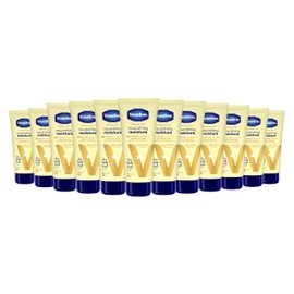 Vaseline Nourishing Moisture Body Lotion Hand & Body Lotion Pack of 12 for Dry Skin made with Ultra-Hydrating Lipids & Pure Oat Extract 3.4 oz