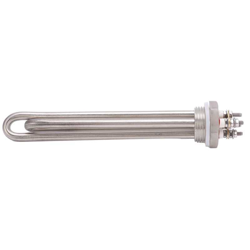 Immersion Water Heater Stainless Steel 1"NPT Thread Portable Quick Heating