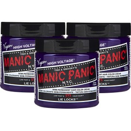 MANIC PANIC Ultra Violet Hair Dye Classic 3 Pack