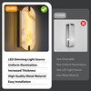 DLUCE 14.17in Alabaster Wall Sconces, Natural Marble Wall Light, Modern