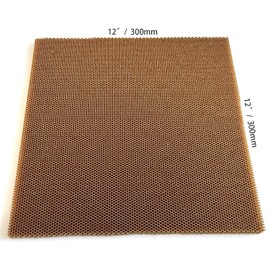 Diycoming 2pcs Aramid Honeycomb Core Sheet Panel 10mm Ultra-Lightweight for Repairing Boat,Frames