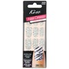 Kiss Nail Dress Strips Garter - 28 CT