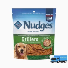 Blue Buffalo Nudges Grillers Natural Dog Treats with Chicken - 16oz
