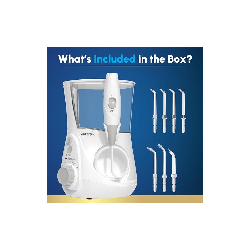 Waterpik Irrigador Dental - Aquarius Professional, WP-660 Blanco