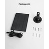 ieGeek Solar Panel for S1, Compatible with DC 5V Rechargeable