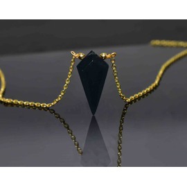 Silver Obsidian Kite Necklace, Healing Crystal Kite Gemstone Pendant Necklaces, Natural Spiritual Reiki Stone Jewelry for Women Girls Girlfriend