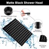 HarJue High Pressure Large Stainless Steel Square Rain ShowerHead With