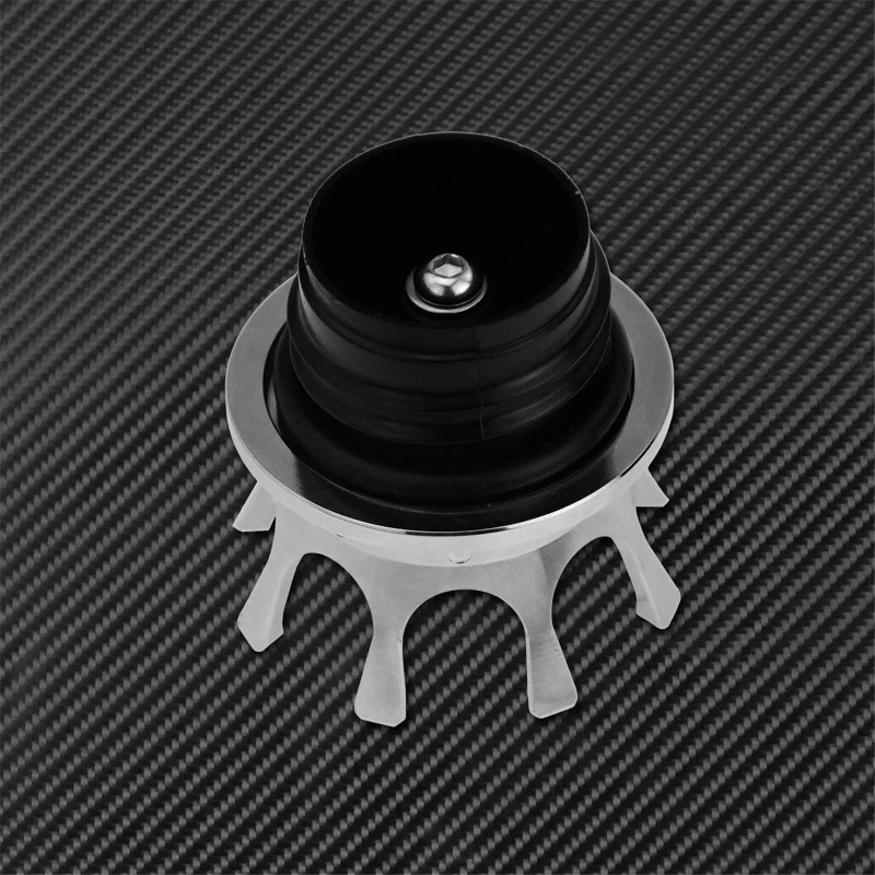 HDBUBALUS VENTED King Crown Gas Cap Fuel Tank Right-hand Thread