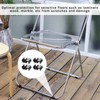 Pack of 8 Chair Gliders, Cantilever Chair Gliders for Tiles,