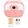 Kids Instant Print Camera with 3 Roll Photo Paper 2in