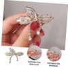 Beavorty Duckbill Hair Clip Tassel Rhinestone Hairpin Fashion Non-slip Hair