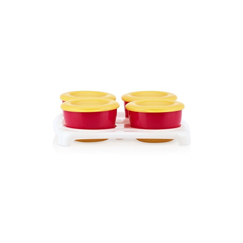 Nuby Garden Fresh Freezer Pots 4 Pack