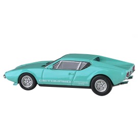 DCD 1972 De Tomaso Pantera Verde Aqua 1/64 Diecast Model Car by Paragon Models