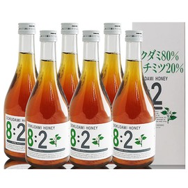 Dokudami Honey, 16.9 fl oz (500 ml), Set of 6 Bottles (6 Bottles)