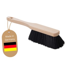 Novaliv Artificial Bristles Hand Brush Wooden Broom Soft Bristles Black - Cabinet Brush Camping Hand Brush Car Broom Brush - Ideal Whisk Car Hand Brush Hand Brush Wooden Hand Sweeper