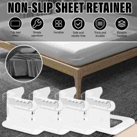 Lock Sheet Holders Keep Sheets Tight Heavy Duty Bed Sheet Holder Corner Fitted