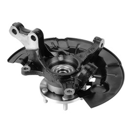 Front Steering Knuckle & Wheel Bearing Hub Assembly Compatible with Toyota Sienna 2004-2006 V6 3.3L,for Toyota Sienna 2007-2010 V6 3.5L,Right Passenger Side Replaces # 698-424