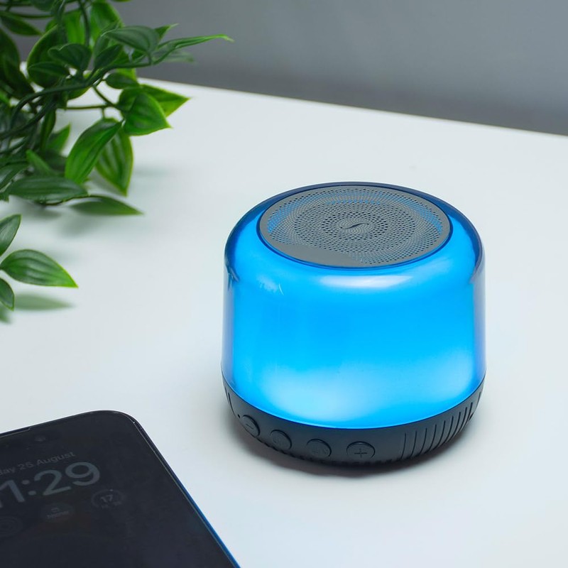 RED5 Colour Changing Mini Speaker - Loud Wireless Bluetooth Desktop