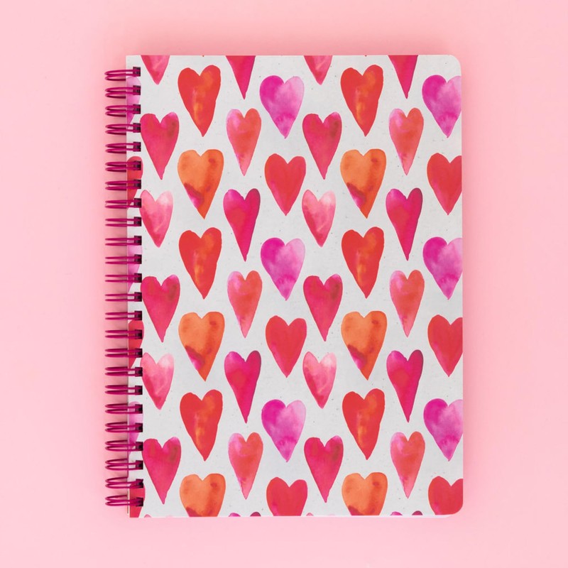 Steel Mill & Co Cute Mini Spiral Notebook, 8.25" x