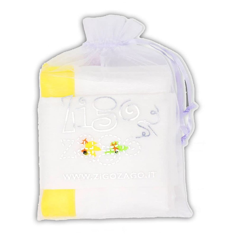 Zigozago - 3-teiliges Baby Bettwäsche Komplett Set Arche Noah -