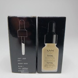 NYX Total Control Pro Drop Foundation Buildable Skin 2-Pack (TCDF06) Vanilla