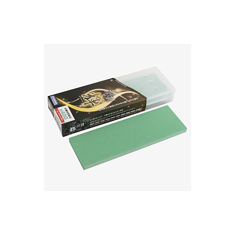 Naniwa NK-2004 Kagayaki Whetstone for Professional Use #400 Sharpener with