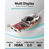 VisionTek AMD Radeon RX 560 4GB GDDR5 Low Profile Small