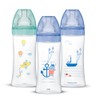 Dodie Baby Bottles Antikolik Sensation+ Boys 330ml +6 Months Flat