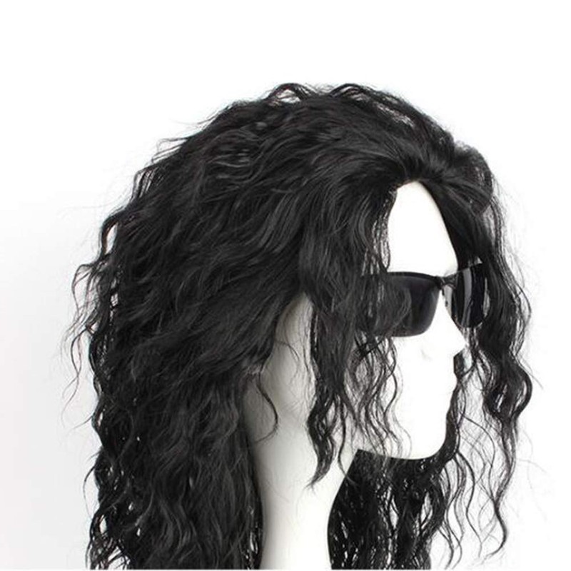 cnstone Cosplay Wig Michael Jackson Hat Hat Costume Halloween