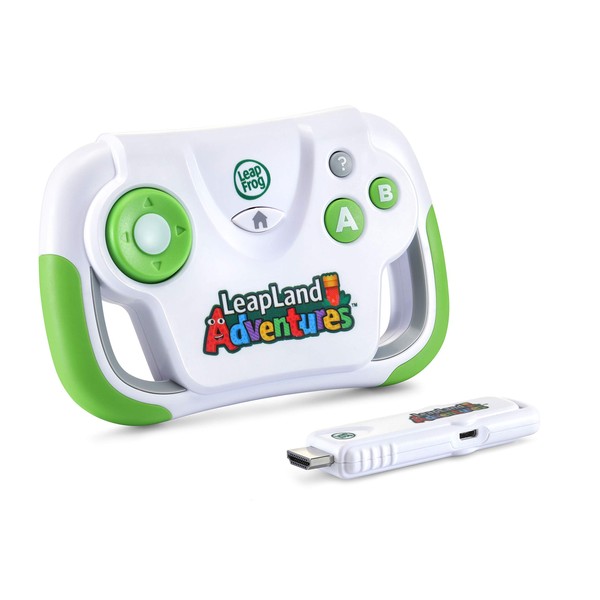 LeapFrog LeapLand Adventures, Game Console, Educational Games Console with 150+ Learning Activities, Handheld Gaming Console with Letters, Shapes and Numbers, 3 Years+,Multicolor,2.6 x 14.5 x 9.2 cm