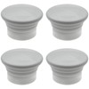 safycaby 4 Pack Window Curtain Rod Cap Curtain Rod End
