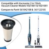 4 Pack HEPA Filter Compatible with Vacmaster Stick Vacuum Cleaner