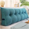 ZTGL Large Wedge Pillow for Headboard Gap for Headboard Twin/Queen/King