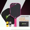 AKS Performance Series Pickleball Paddles - Toray T700 Raw Carbon