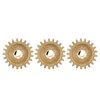 3Pcs RC Car Gear Copper M0.6 3.175mm Diameter Remote Control