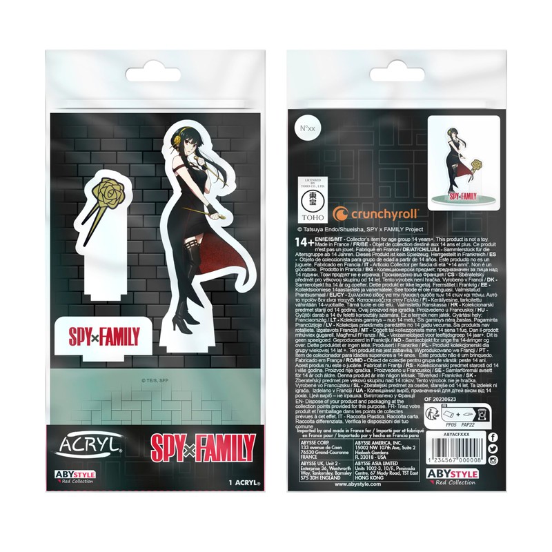 ABYSTYLE Spy X Family Yor Forger Acryl Figure
