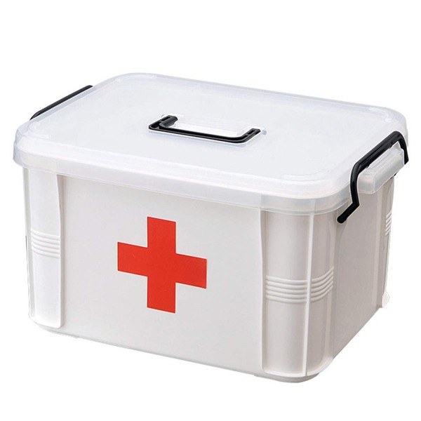 CeFurisy First Aid Kit, Portable Storage Boxes with Carry Handle
