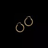 NYCFASHIONJEWELS Elysee Diamond Cut Hoops