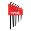 trad 7pcs Hex Key Set TMH-7 Millimeter