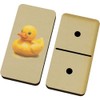 Azeeda 'Rubber Duckie' Domino Set & Box (DM00048134)