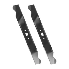 Bularie 742-0739 19" Mulching Mower Blade, Compatible with MTD Cub Cad et T ro yBilt Walk Behind 19 Inch Deck Mower CC550SP ES CC500 CC189, Replace 942-0739, 2 Pack