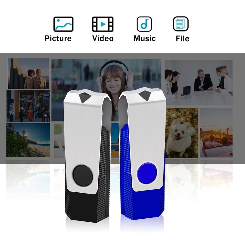 ABLAZE 32GB USB Stick 2 Pack 32GB Memory Stick Swivel