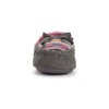 MUK LUKS Patterned Moccasins, Dark Grey Heather, Large Unisex Little_Kid