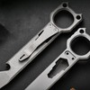 Hamans Titanium Pry Bar 6-in-1 Multi Tool Crowbar Portable with