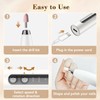 Cordless Electric Nail Drill, Professional Nail File 20,000RPM 3 Speeds,