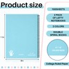 Jutom 2 Pads Jumbo Left Handed Notebook 11" x 8.5"
